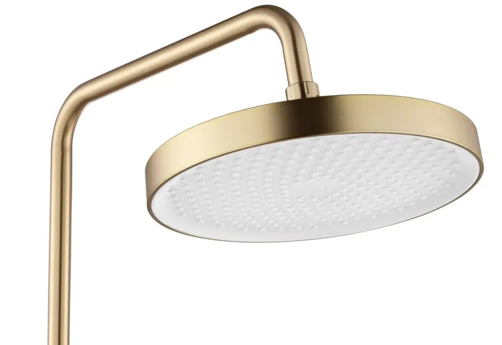 Душова система з виливом Rea Veneta зовнішнього монтажу brushed gold REA-P3003 - фото 4