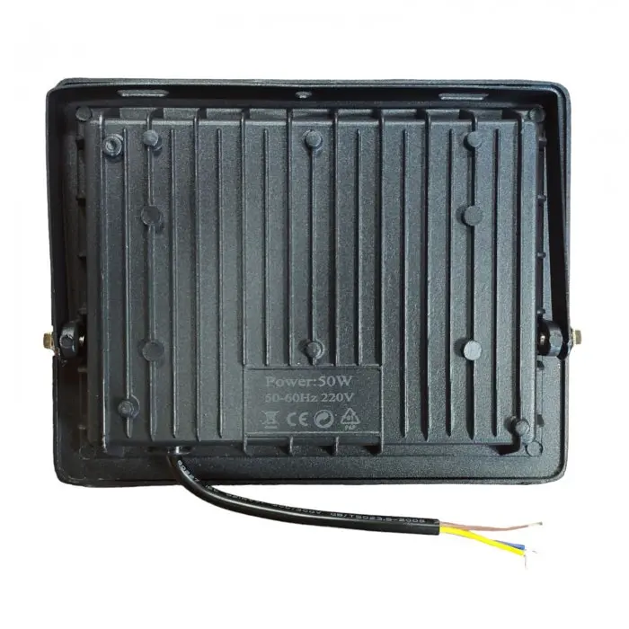 Светодиодный прожектор уличный квадратный Flood Light 50W 6500К 220V IP66 - фото 4