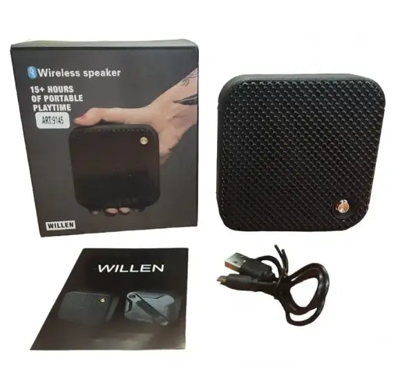 Портативна колонка Willen Міні колонка музична бездротова з Bluetooth - фото 4