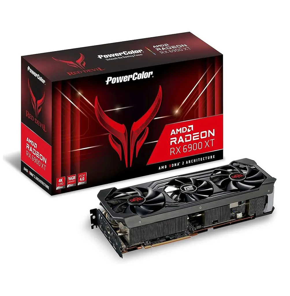 Відеокарта PowerColor AMD Radeon RX 6900 XT 16Gb Red Devil (AXRX 6900XT 16GBD6-3DHE/OC) (GDDR6, 256 bit, PCI-E v4.0) Б/в - фото 6