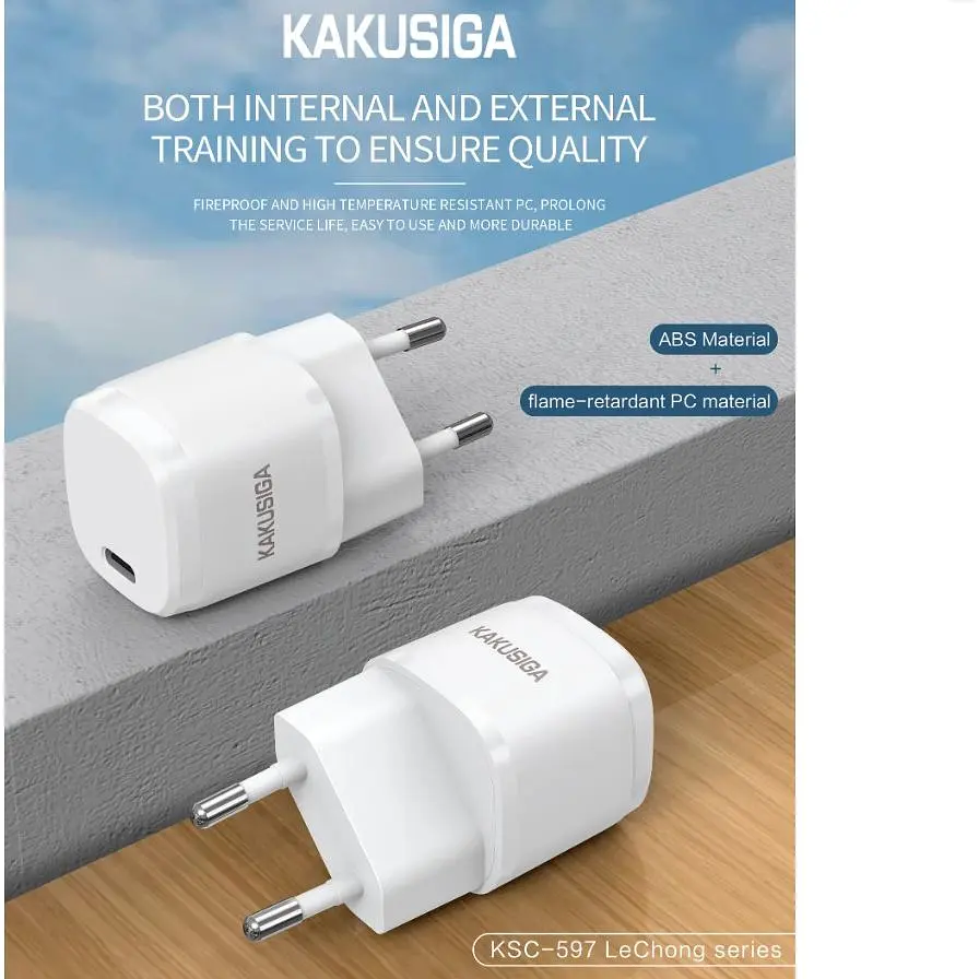 Зарядное устройство для смартфона KAKUSIGA KSC597 20 W fast charger QC3.0 - фото 2