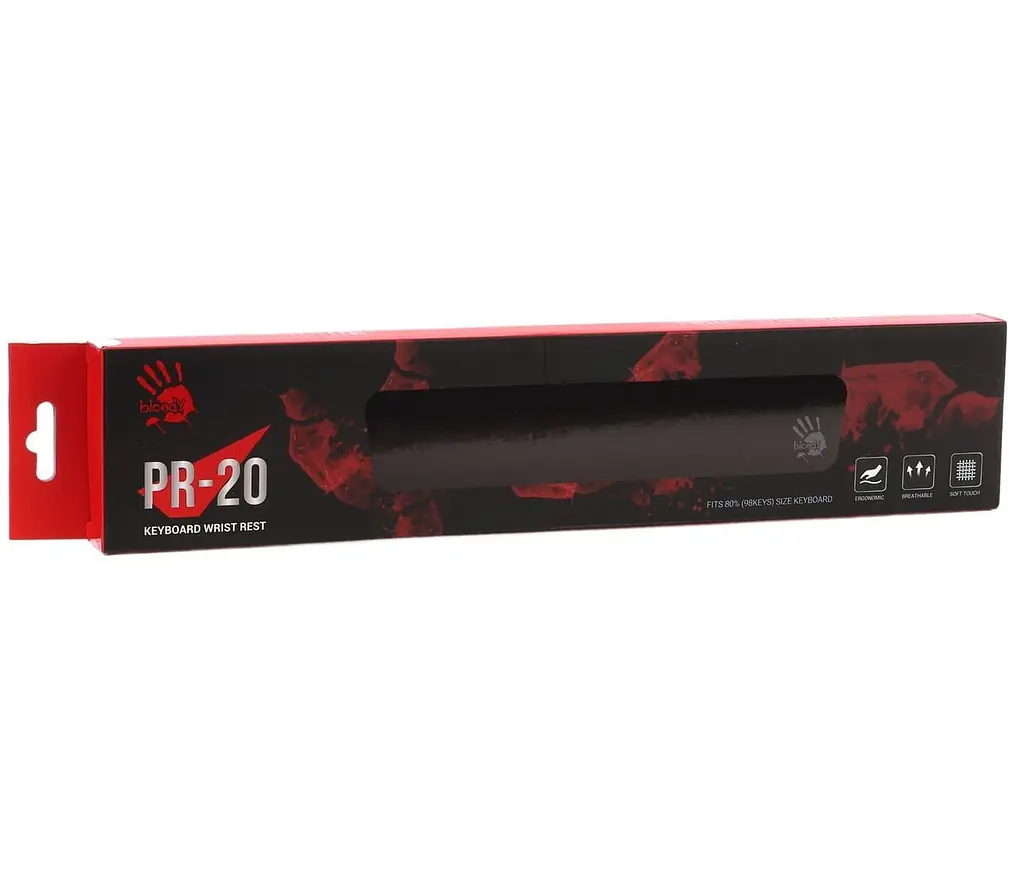 Підставка під зап'ястя Bloody PR-20 Black 385мм - фото 4