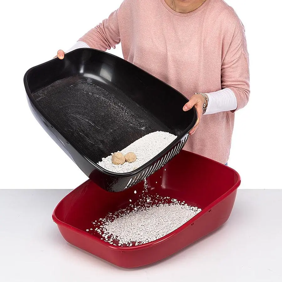 Закритий туалет для котів із системою просіювання MAGIX Ferplast - фото 3