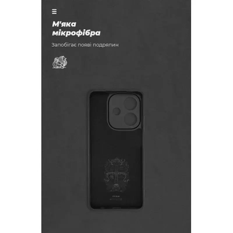 Чохол до мобільного телефона Armorstandart ICON OPPO A3 4G / A3x 4G Camera cover Black (ARM80883) - фото 4