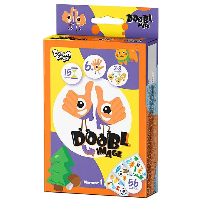 Настольная игра Danko Toys Doobl Image Разноцветный (SR-113-N-542) - фото 5