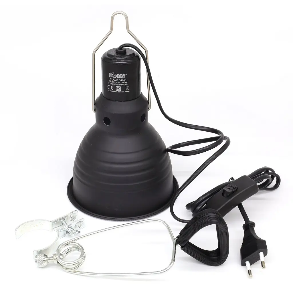 Світильник глибокий рефлекторний Hobby Clamp Lamp 14см 100 Вт (37058) - фото 8