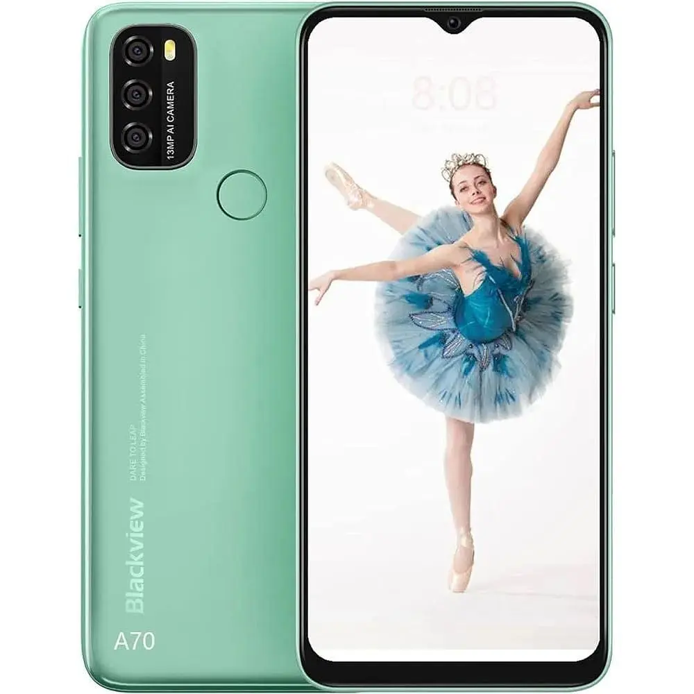 Смартфон Blackview A70 3/32GB м'ятно-зелений - фото 3