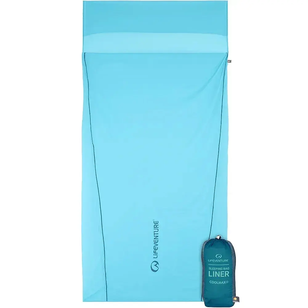 Вкладыш Lifeventure Coolmax Liner Rectangular Голубой - фото 2