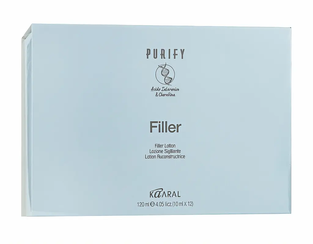 Лосьйон для волосся з кератином і гіалуроновою кислотою Kaaral Purify Filler Lotion 10 мл - фото 2