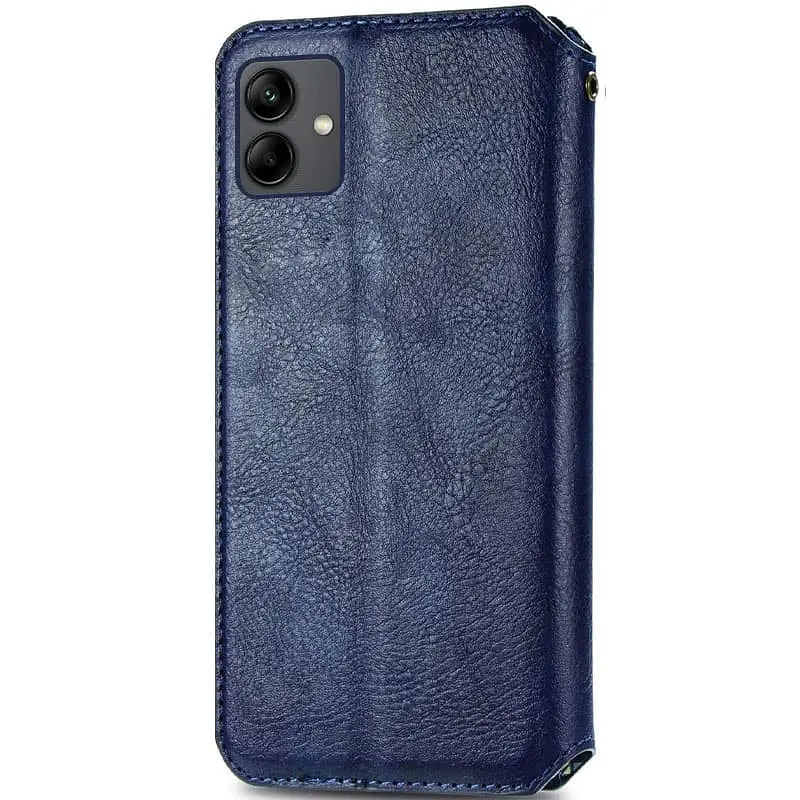 Чохол-книжка Getman шкіряний Cubic PU для Samsung Galaxy A05 Синій - фото 2