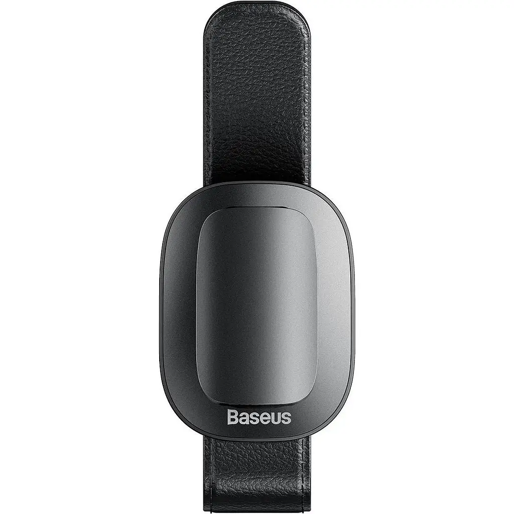 Автотримач для окулярів Baseus Platinum Vehicle Eyewear Clip Clamping Type black (ACYJN-B01) - фото 2