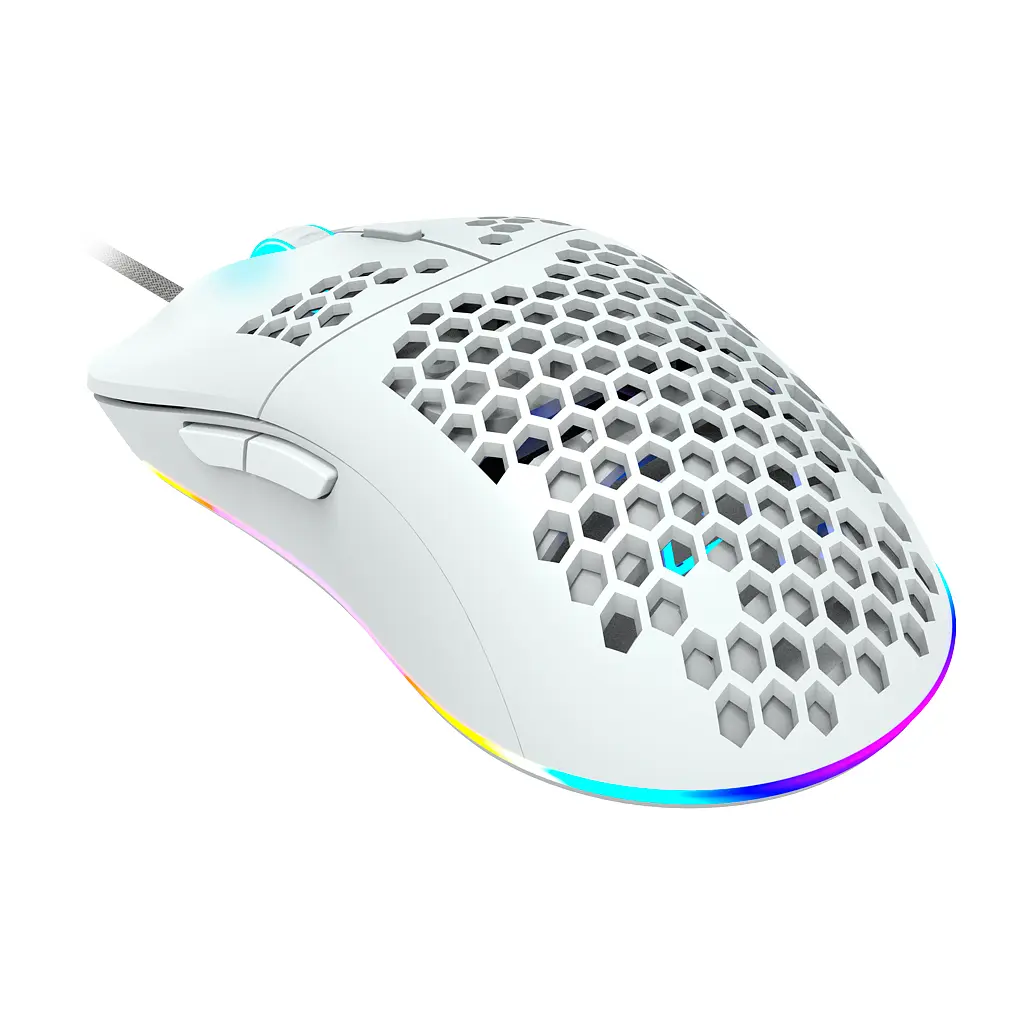 Мишка Canyon Puncher GM-11 USB White (CND-SGM11W) - фото 5