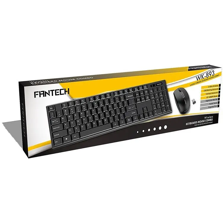 Бездротова клавіатура та миша Fantech WK-893 (39132-01_714) - фото 7