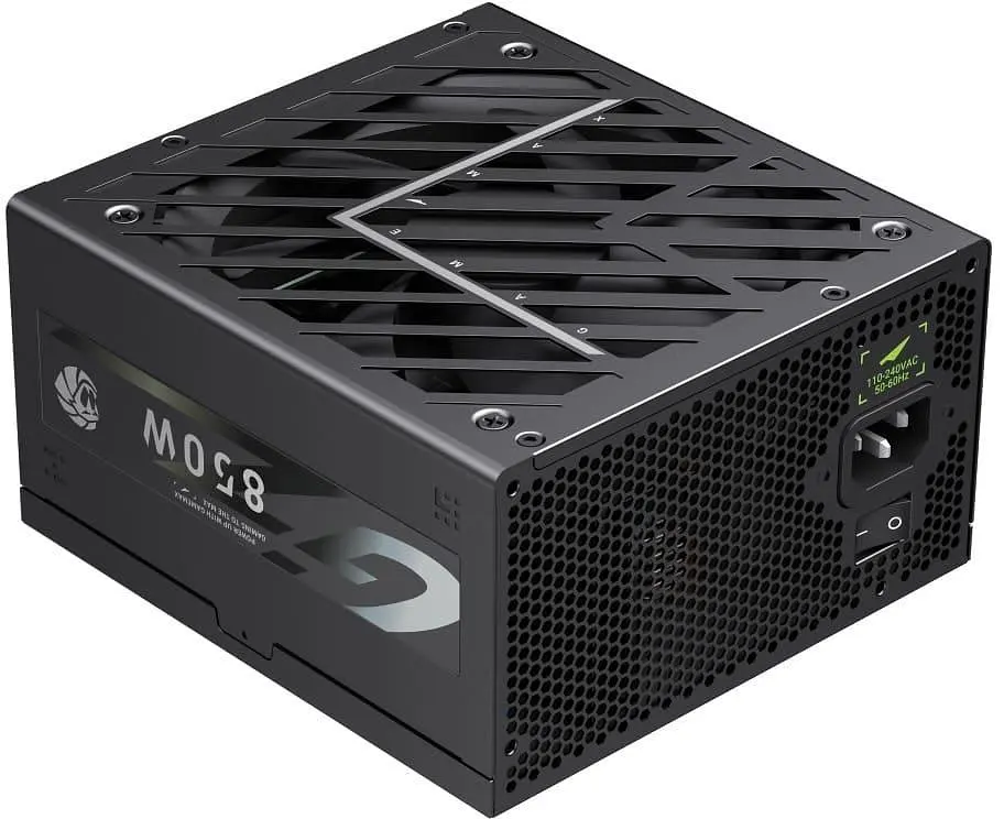 Блок живлення GameMax GZ 850G 850W ATX 3.1 80+ Gold (GZ 850G BK) Black - фото 2