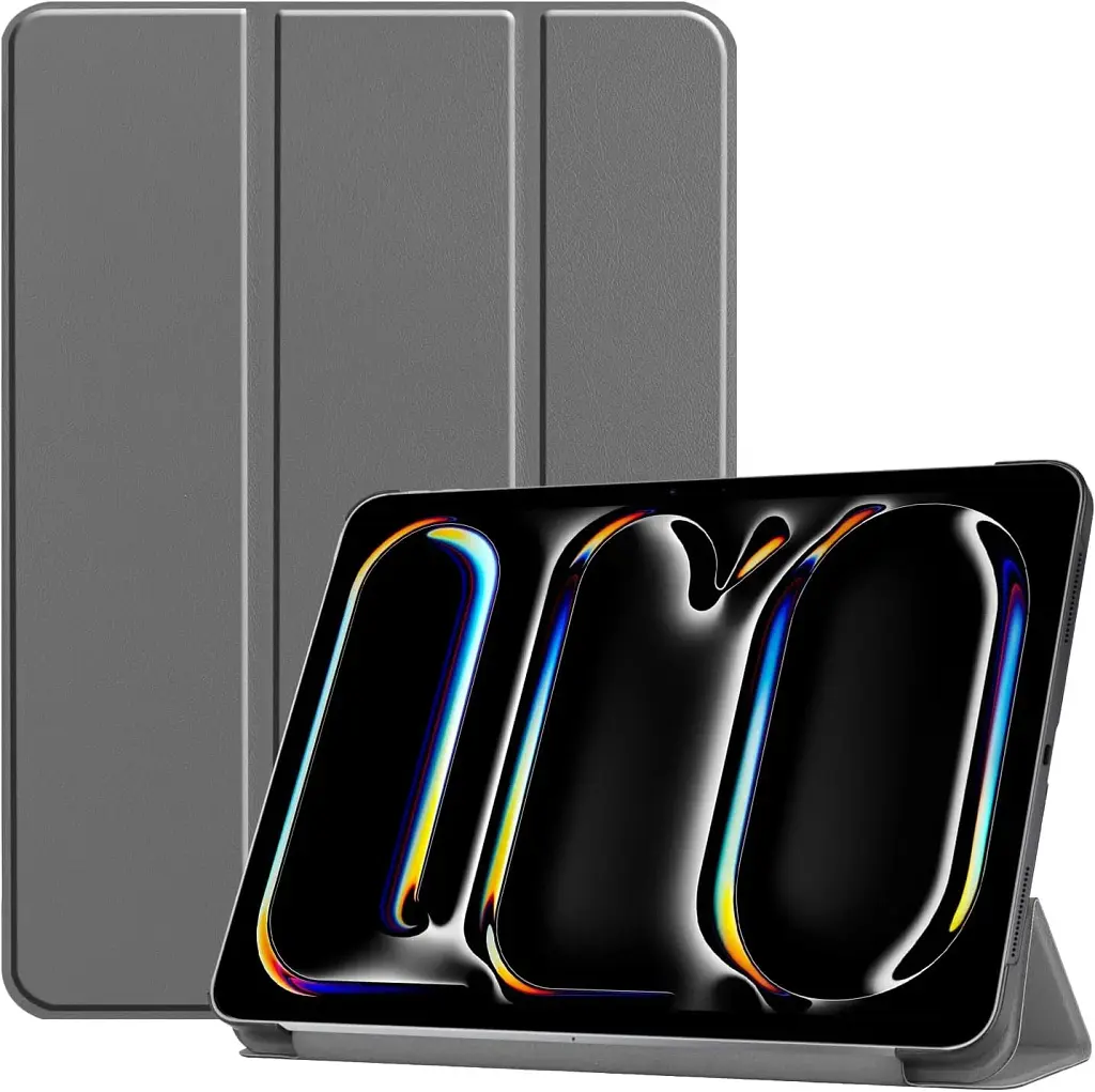 Чохол до планшета BeCover Smart Case Apple iPad Pro 11" M4 2024 Grey (711625) - фото 2