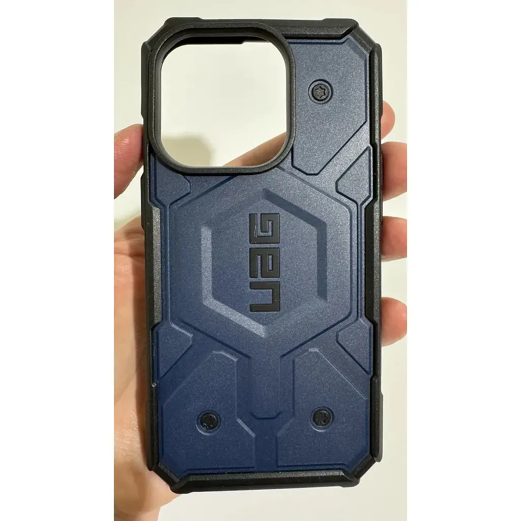 Оригинальный противоударный чехол UAG Pathfinder MagSafe для iPhone 14 Pro (6.1") Mallard 114054115555 - фото 6