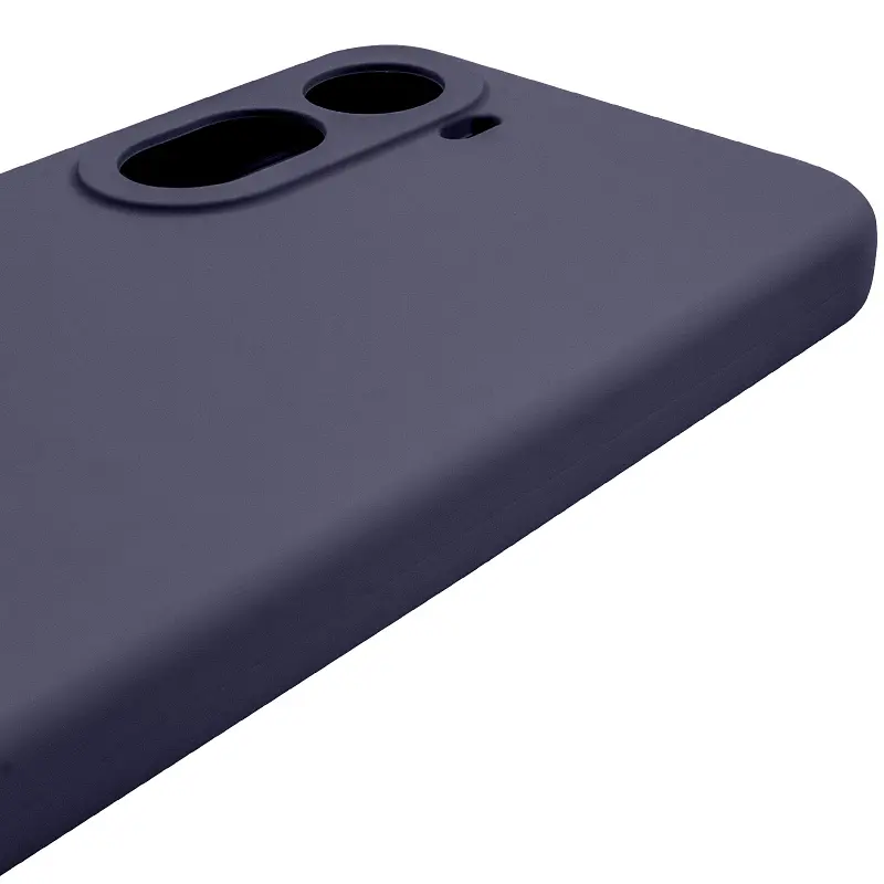 Чохол Silicone Cover Lakshmi Full Camera (AAA) для Xiaomi Redmi A7 Pro 4G / Poco C81 Темно-синій / Midnight blue - фото 4