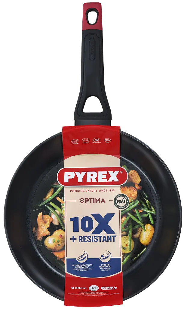 Сковорода Pyrex Optima 28 см глибока kuh0016744 - фото 6