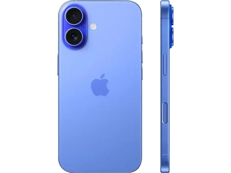 Смартфон Apple iPhone 16 Plus 128GB eSIM Ultramarine (MXUW3) - фото 6