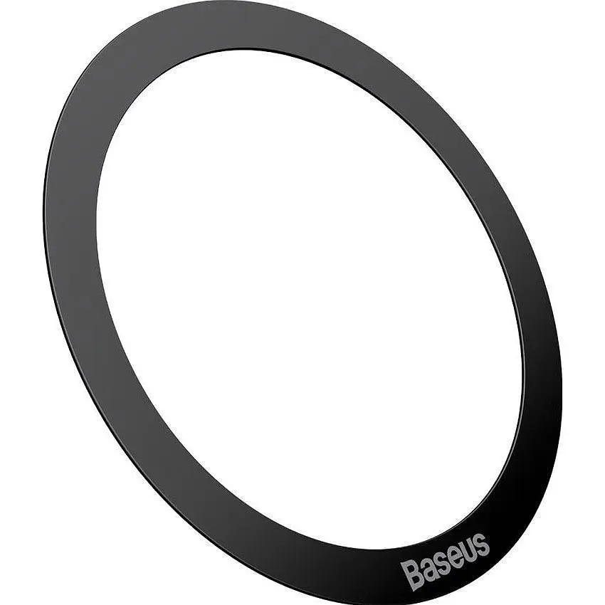 Пластини для автотримачів Baseus Halo Series Magnetic Metal Ring Black (PCCH000001) [136669] - фото 2