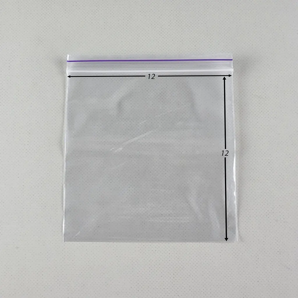 Пакети Zip-Lock прозорі 12x12 см, 100 шт, 50 мкм, поліетиленові пакети із застібкою - фото 2
