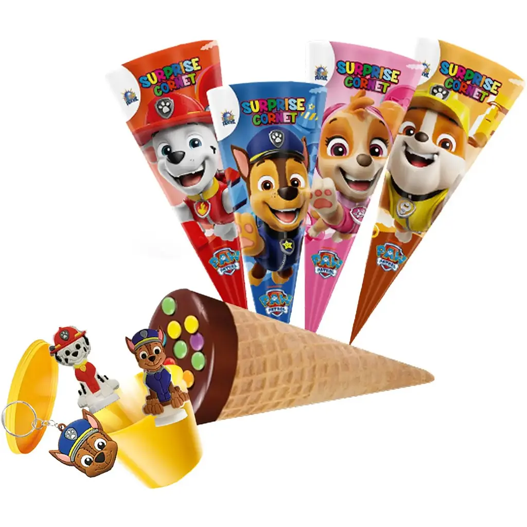 Ріжок-сюрприз Uno Foods Щенячий патруль 25 г в асортименті - фото 3
