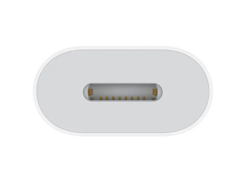 Адаптер Apple USB-C to Lightning Adapter White (MUQX3) - фото 3