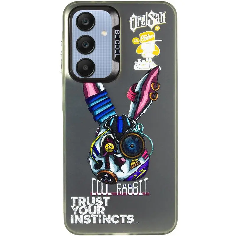 Чехол TPU+PC So Cool для Samsung Galaxy A05s Cool Rabbit - фото 2