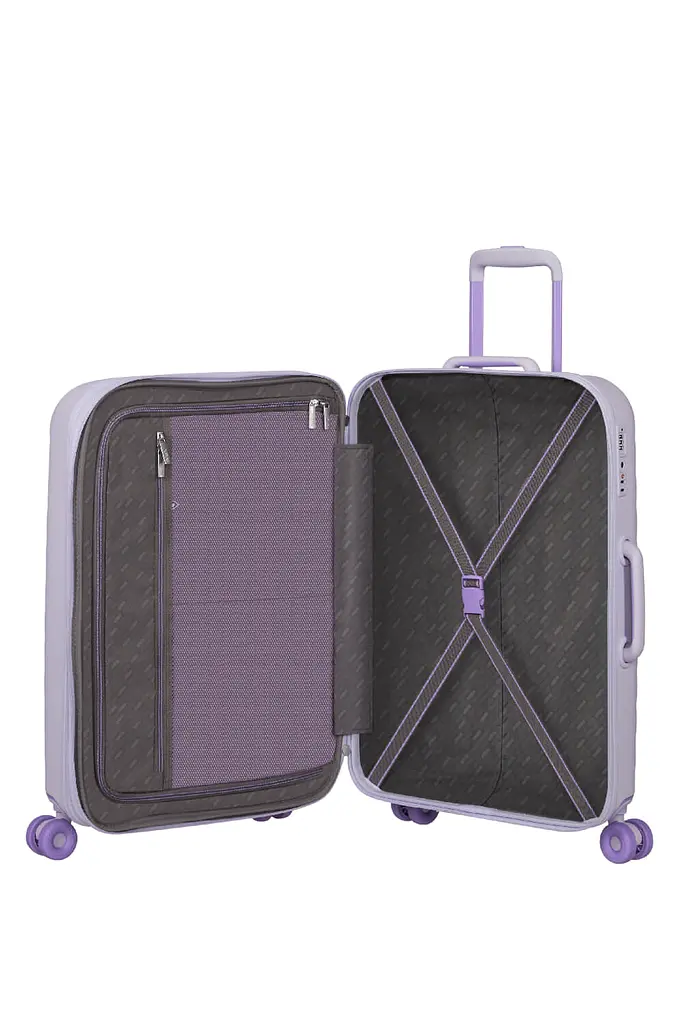 Валіза 67 См American Tourister NEOVIBE FRESH LILAC 67x46x27(30) MK4*91002 - фото 2