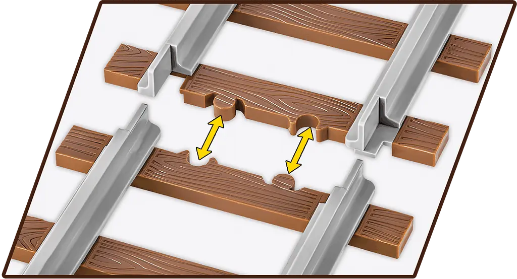 Конструктор Cobi Локомотив DR BR Class 52 масштаб 1:35, 1723 деталі (COBI-6283) - фото 11
