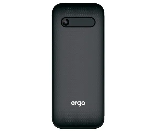 Телефон кнопочный Ergo E241 DS 2 сим карты с камерой черный (6900067162397) - фото 2