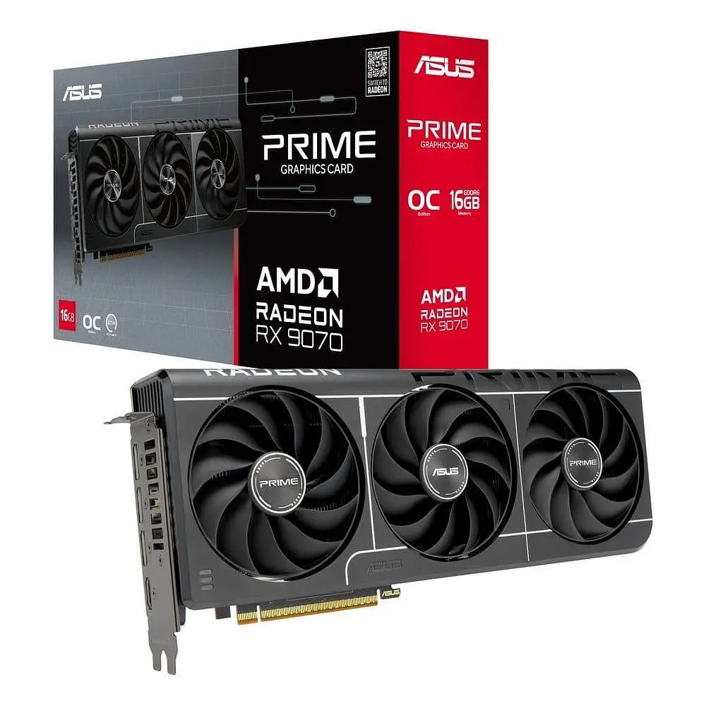 Видеокарта ASUS AMD Radeon RX 9070 16GB Prime Evo OC (PRIME-RX9070-O16G-EVO) (GDDR6, 256 bit, PCI-E v5.0 x16) - фото 11