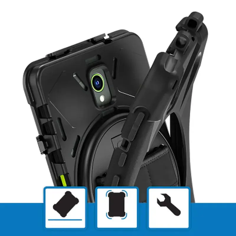Чохол до планшета BeCover Heavy Duty Samsung Tab Active5 Pro SM-X356B/X350 10.1" Black (713558) - фото 6