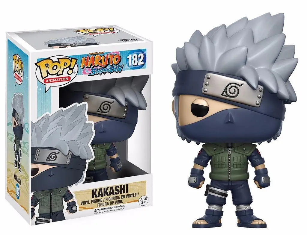 Фігурка Funko Pop Naruto Shippuden Kakashi Наруто Какаші 10 см (N K 182) - фото 2