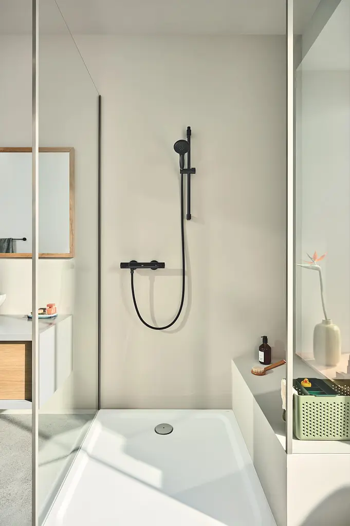 Душовий гарнітур Grohe Tempesta 2 режими струменя 110 261622433, Чорний матовий - фото 4