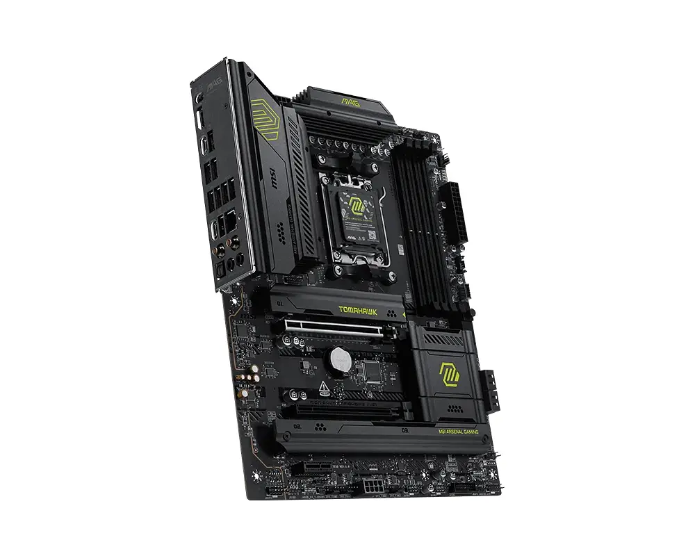 MSI Материнська плата MAG B850 TOMAHAWK WIFI sAM5 B850 4xDDR5 M.2 HDMI Wi-Fi BT ATX - фото 2