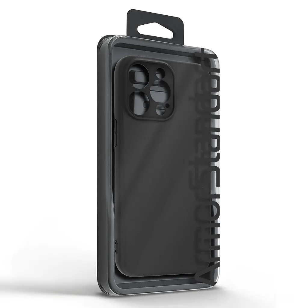 Чехол-накладка для смартфона Apple iPhone 15 Pro Max противоударный, силиконовый, термополиуретановый (ТПУ), с защитой камеры и корпуса, черный, защита всего корпуса, ArmorStandart (ARM68248) - фото 5