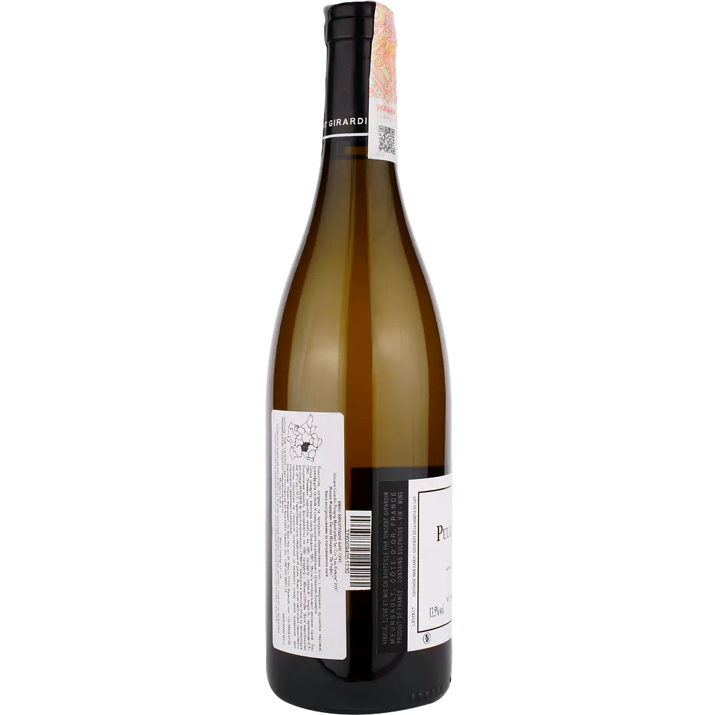 Вино Vincent Girardin Puligny-Montrachet Les Referts 1er Cru AOC, белое, сухое, 0,75 л - фото 2