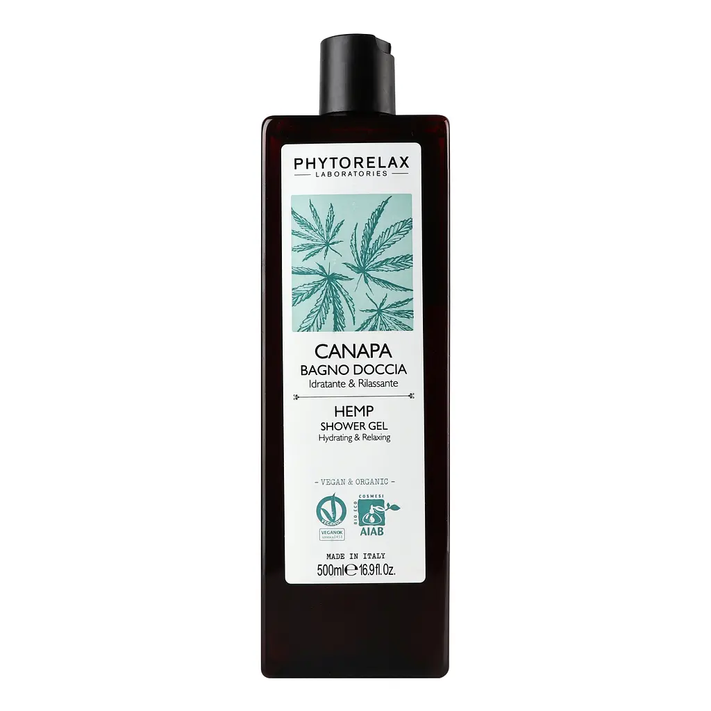 Гель для душу Phytorelax Vegan&Organic Hemp 500 мл (6022234) - фото 3