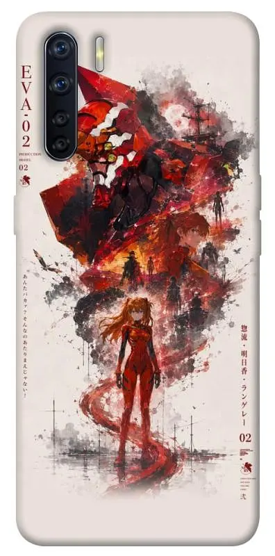 TPU чохол Demsky Red eclipse для Oppo A91