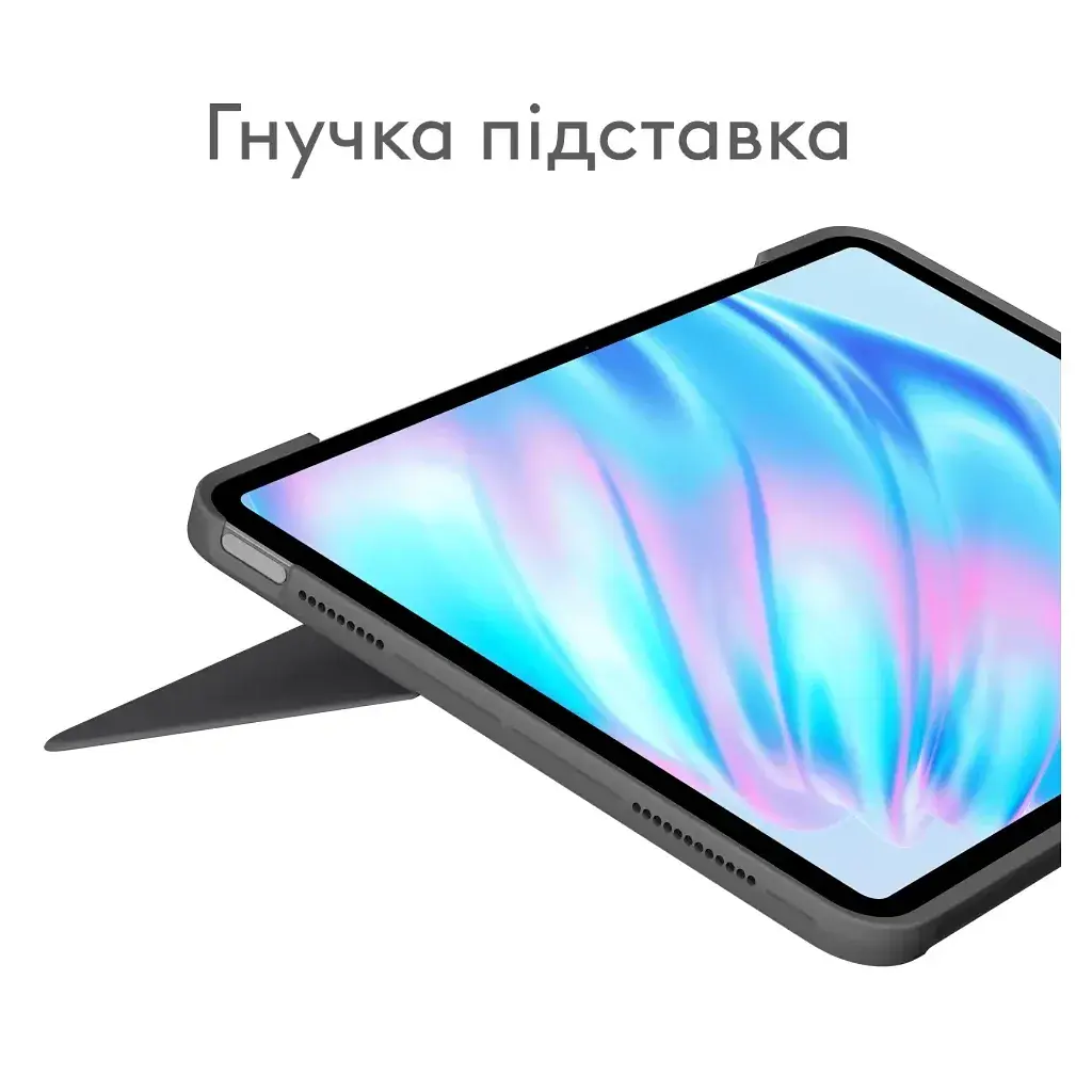 Чохол до планшета Logitech Combo Touch for iPad Air 11-inch M2 (L920-012636) - фото 3