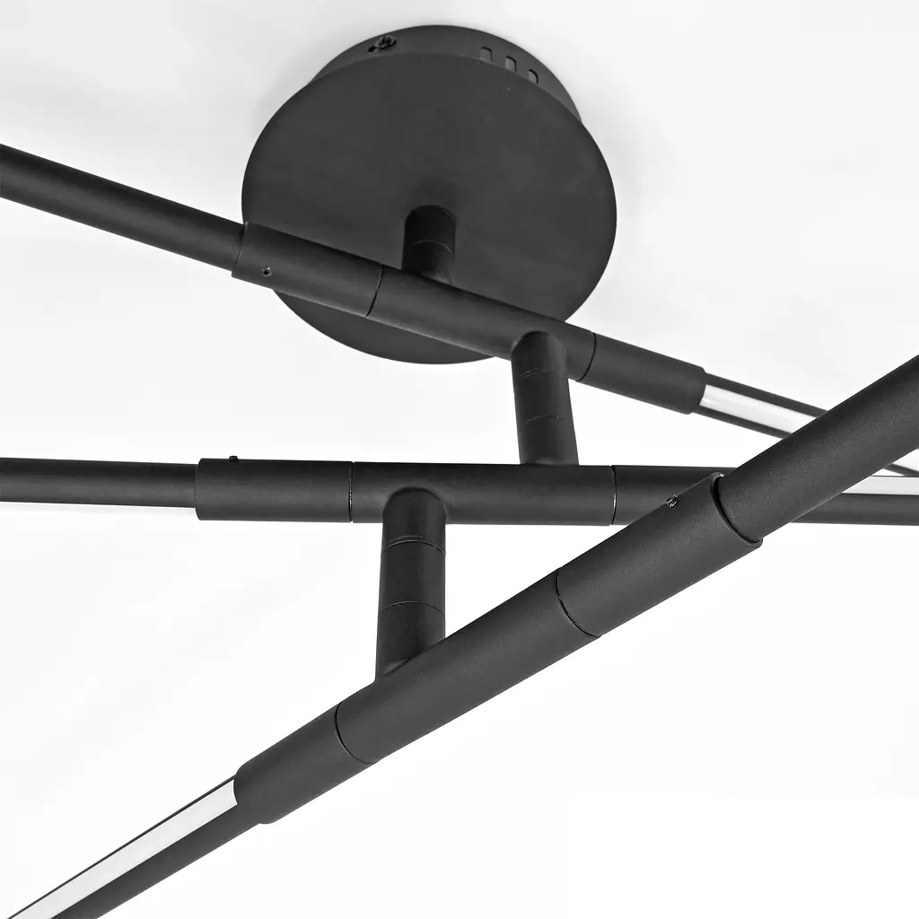 LED світильник стельовий Videx CLD013, 40W 3000-4000-6000K Black (29195-000) - фото 4