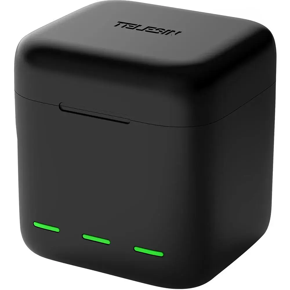 Зарядний пристрій Telesin 3-Channel Battery Charger для HERO 9/10/11 (GP-BCG-901) [76677] - фото 5