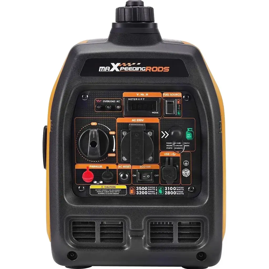 Інверторний газово-бензиновий генератор MaXpeedingRODS MXR3800DF [158716] - фото 2