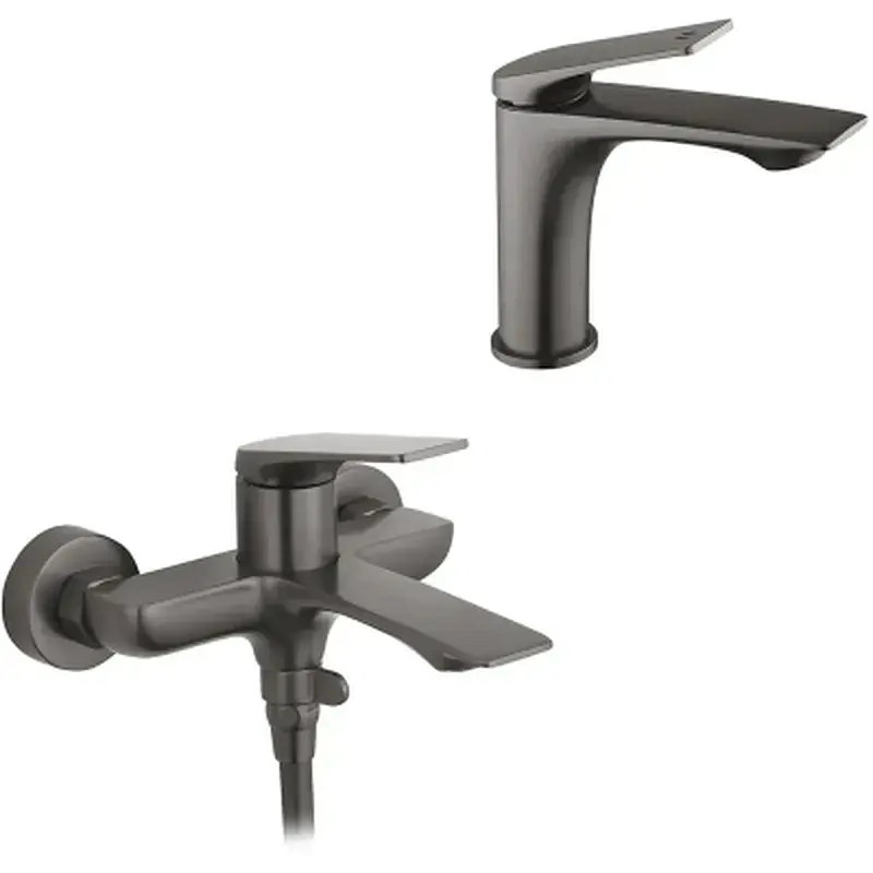 Душовий гарнітур Kroner Graz-GRP060 + змішувач Graz-GRP010 (CVS30153)