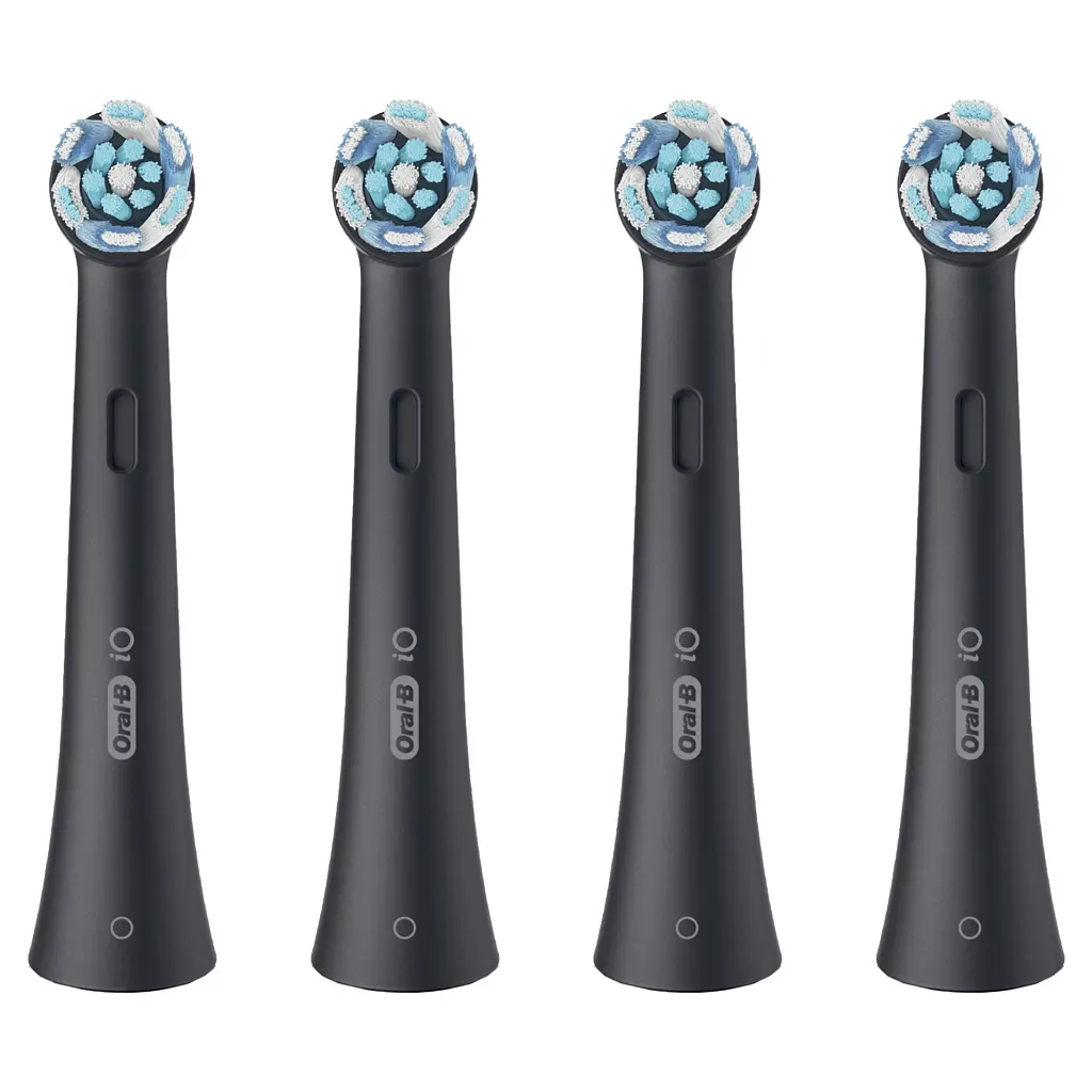 Насадка для зубної щітки Oral-B iO Ultimate Clean Black 4 шт. (8700216199483) - фото 2