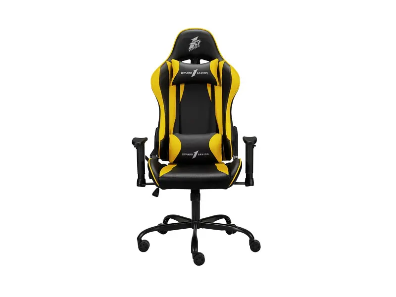 Комп'ютерне крісло для геймера 1STPLAYER S01 black/yellow