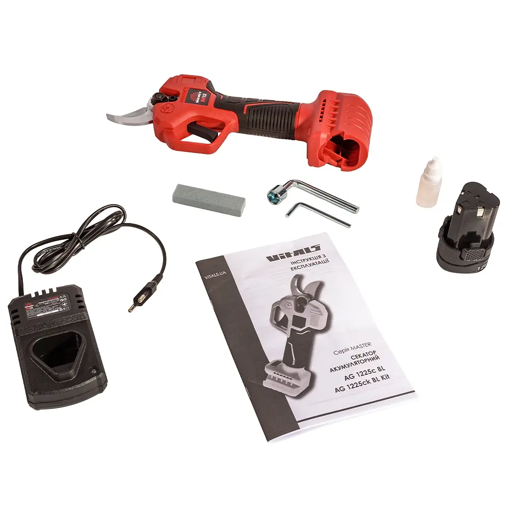 Секатор акумуляторний Vitals Master AG 1225ck BL Kit (235287) - фото 11