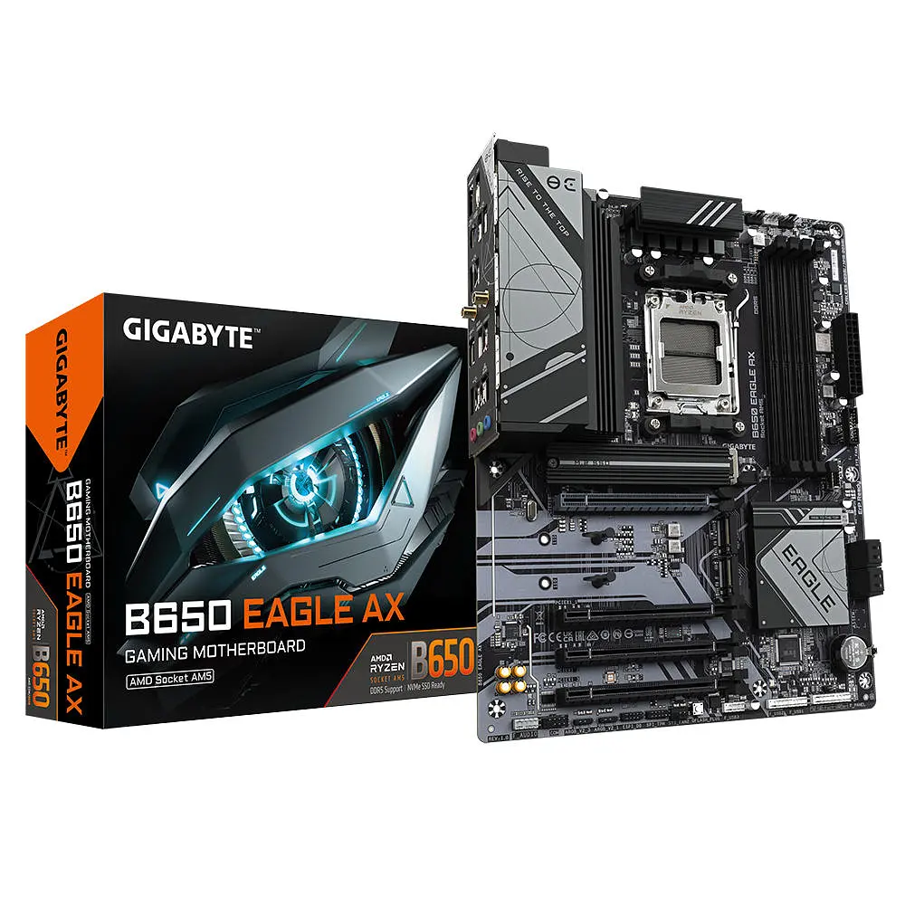 Материнская плата B650 EAGLE AX sAM4 B650 4xDDR5 M.2 HDMI DP Wi-Fi BT ATX Gigabyte teh0018938 - фото 7