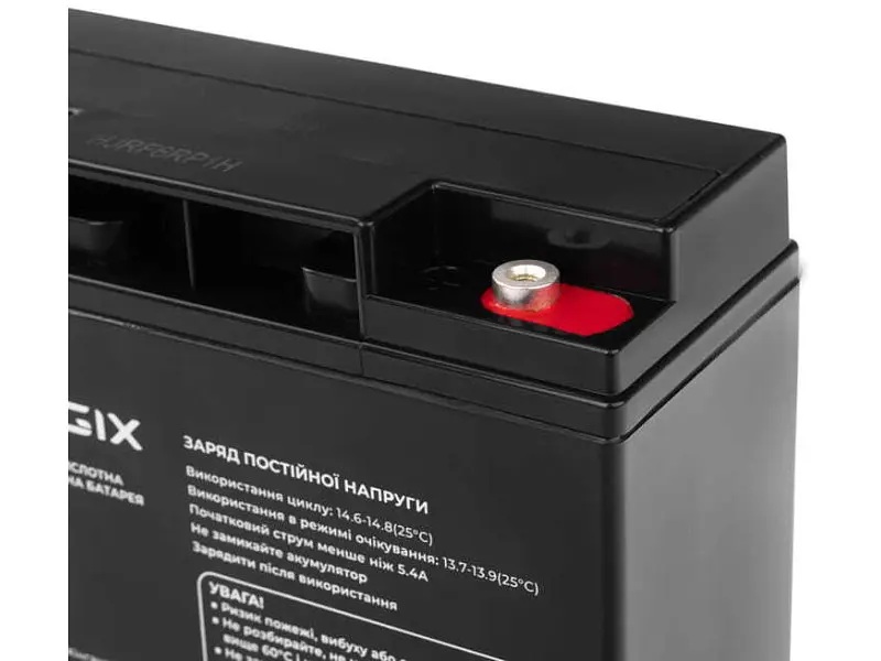 Акумулятор для ДБЖ PrologiX AGM 12V 18AH (PL12-18) - фото 5